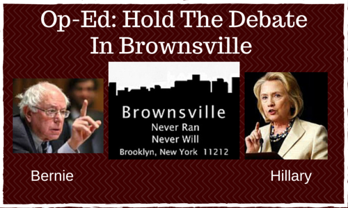 Op- Hold The Debate In Brownsville