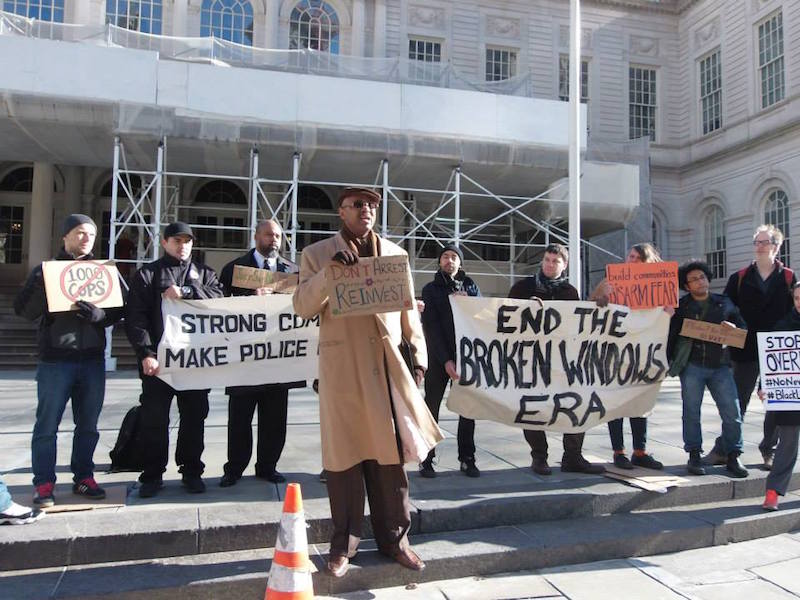 coalition-to-end-broken-windows-city-hall-protest-no-new-cops-new-york-city