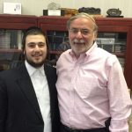 David Schwartz, left, and Assemblyman Dov Hikind