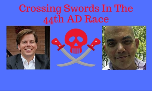 Crossing Swords In The 44th AD Race