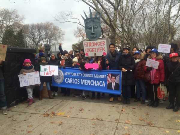 Unity March Sf Unity March Brings Immigrant Communities Together In Sunset Park