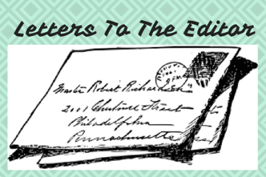 Letters To The Editor
