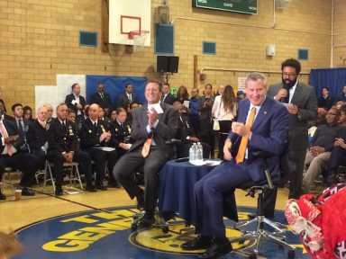 City Councilman Brad Lander, Mayor Bill de Blasio at District 39’s Town Hall 2017