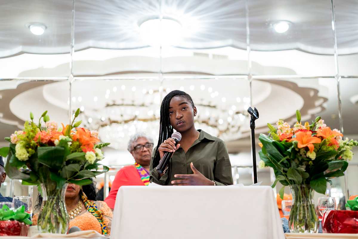 Award recipient at the 8th Women's League of Science and Medicine Scholarship Awards Ceremony