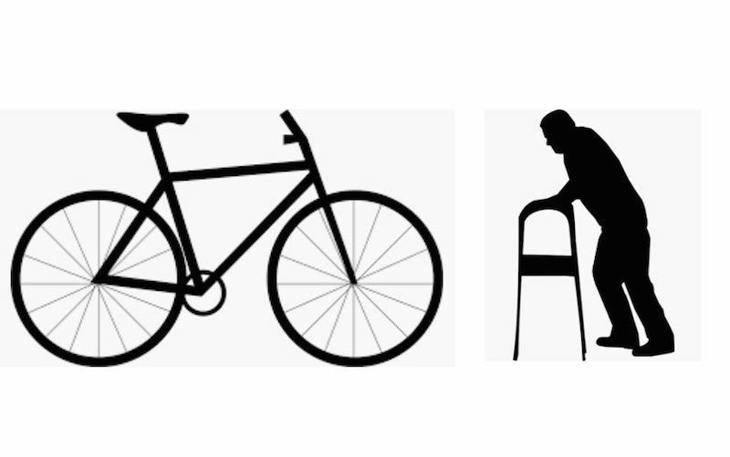 Bicycles vs Seniors