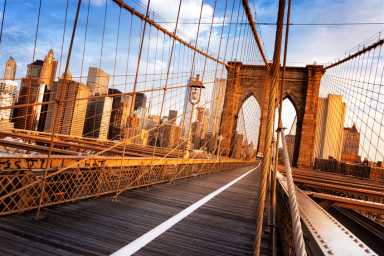 Brooklyn Bridge in New York City