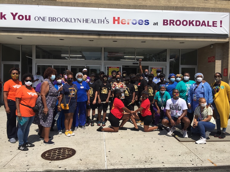 Brownsville group photo pre-march