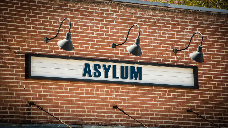 Street Sign to Asylum