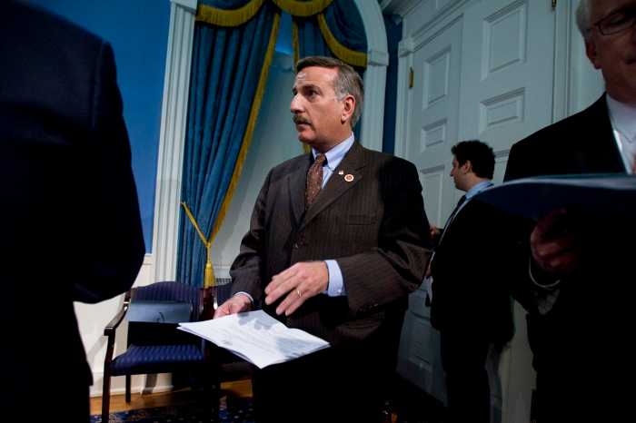 State Assemblymember David Weprin at City Hall