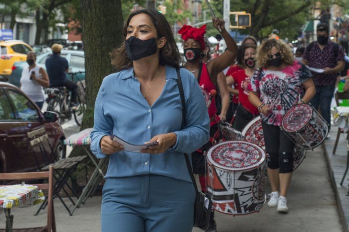 Council Member Carlina Rivera Attends Census March on Wednesday. (Photo Credit: Jeff Reed for New York City Council)