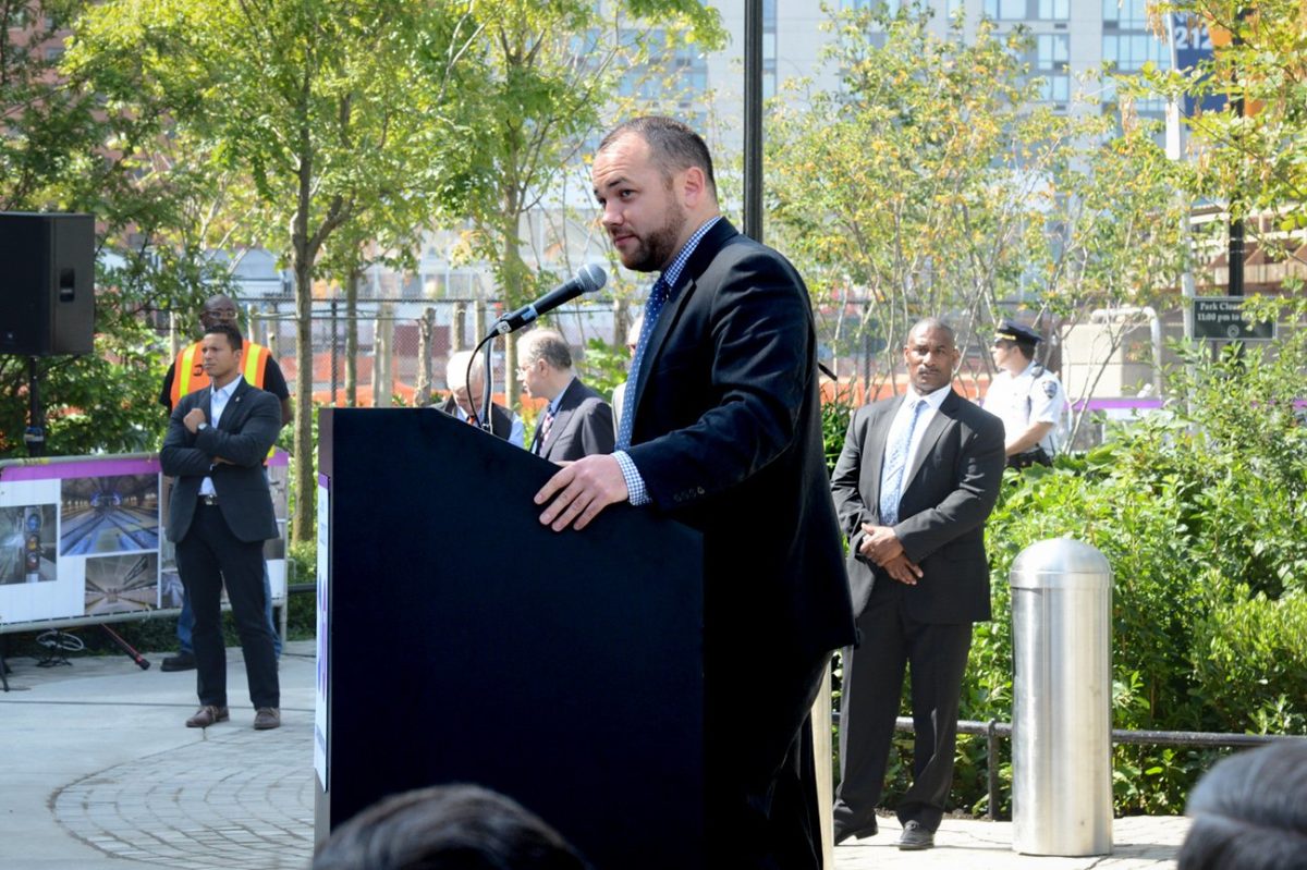 City Council Speaker Corey Johnson (Credit: Metropolitan Transportation Authority of the State of New York)