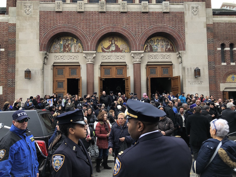 Crowd-gathers-outside-of-funeral-for-late-State-Senator-Jose-Peralta-in-Jackson-Heights-Queens