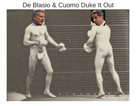 De Blasio & Cuomo Duke It Out