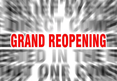 grand reopening