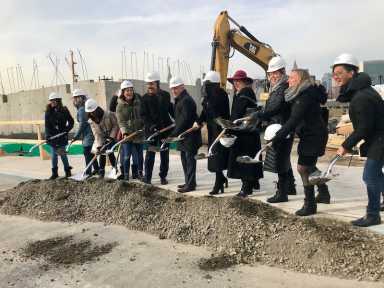 Parcel F Groundbreaking 3
