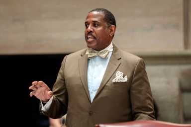 (06-19-19) NY State Senator Kevin Parker during Senate Session at the NY State Capitol, Albany NY