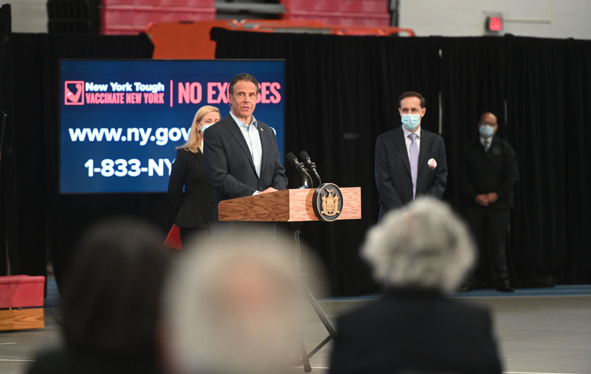 GOVERNOR CUOMO ANNOUNCES NEW YORK STATE TO PROVIDE NEW SEPARATE ALLOCATION OF 35,000 COVID-19 VACCINES FOR COLLEGE STUDENTS