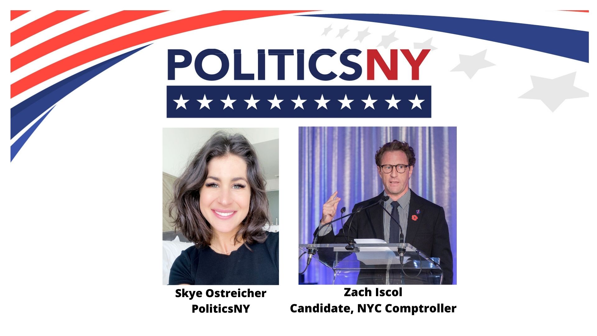 Watch NYC Comptroller candidate Zach Iscol