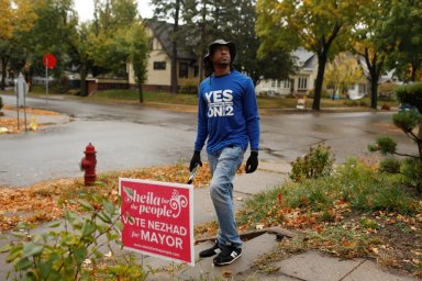 Voters split over whether abolish police department, in Minneapolis