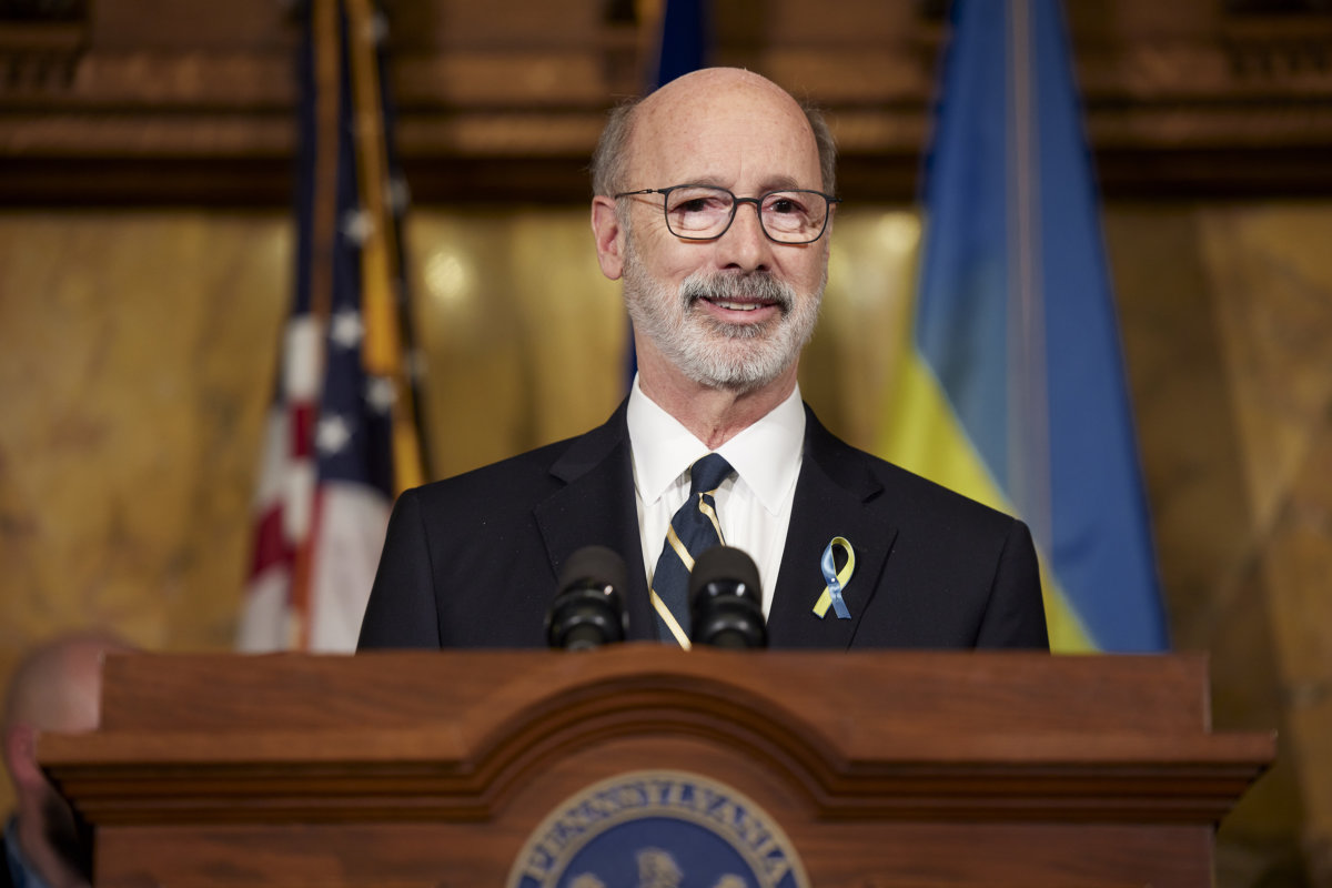 Gov. Wolf: Pennsylvania Stands with Ukraine, Will Continue Supportive Actions and Efforts to Sever Financial Ties with Russia