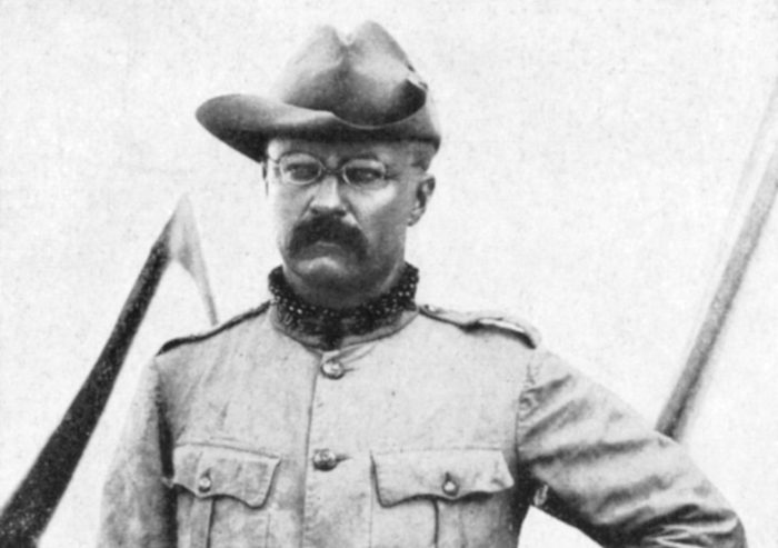 Theodore Roosevelt as commander of ‘Roosevelt’s Roughriders’