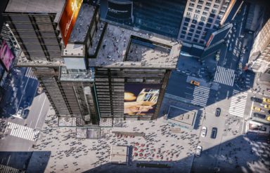 Jamestown – One Times Square Roof View