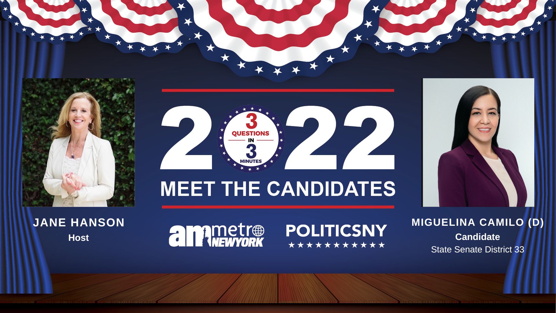 Meet the Candidates 2022: Miguelina Camilo for State Senate District 33