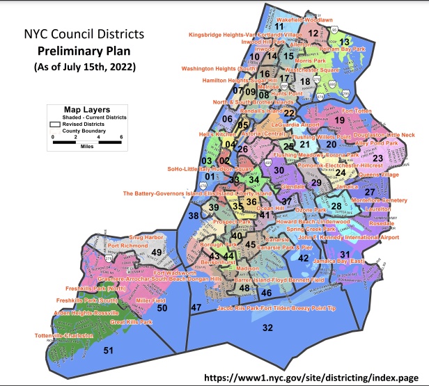 City council district lines