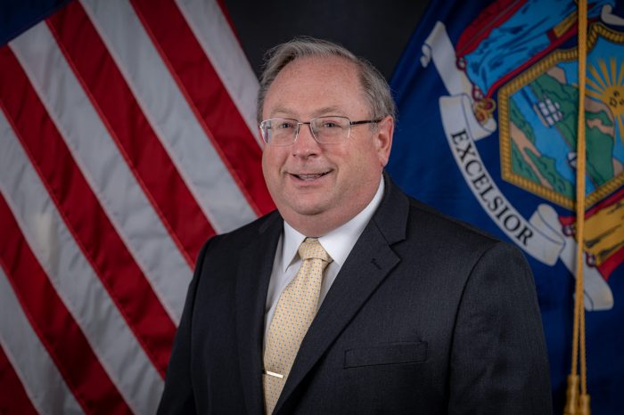 Headshot of NYSDOH Acting Commissioner Dr. James McDonald