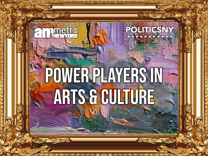 Power Players in Arts and Culture cover frame