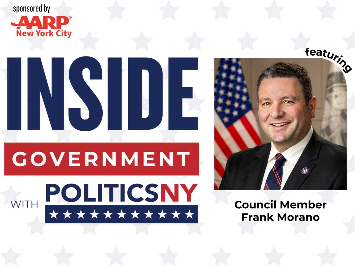 Inside Government with PoliticsNY:  A Q&A with Council Member Frank Morano